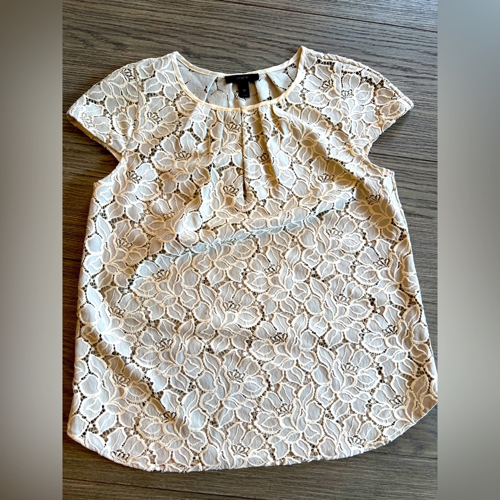 J-Crew Lace top